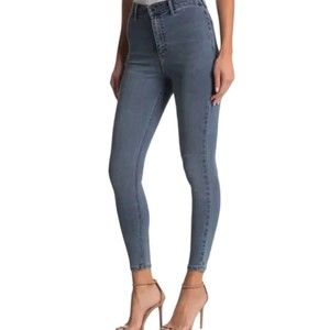 TopShop Jeans Joni Mid Blue High Rise Skinny Women Size 30